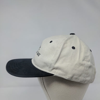Mandalay Bay Las Vegas Slideback Hat Tan OSFA Adjustable Embroidered 6 Panel