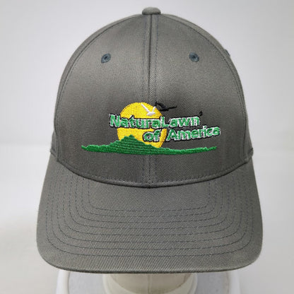 Port Authority NaturalLawn of America Gray XL Baseball Cap Flexfit Stretch Hat