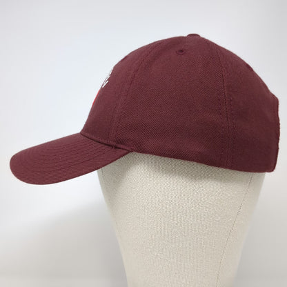 Otto Baseball Cap Red One Size Belmar Deli USA Italy Flag Embroidered Hat
