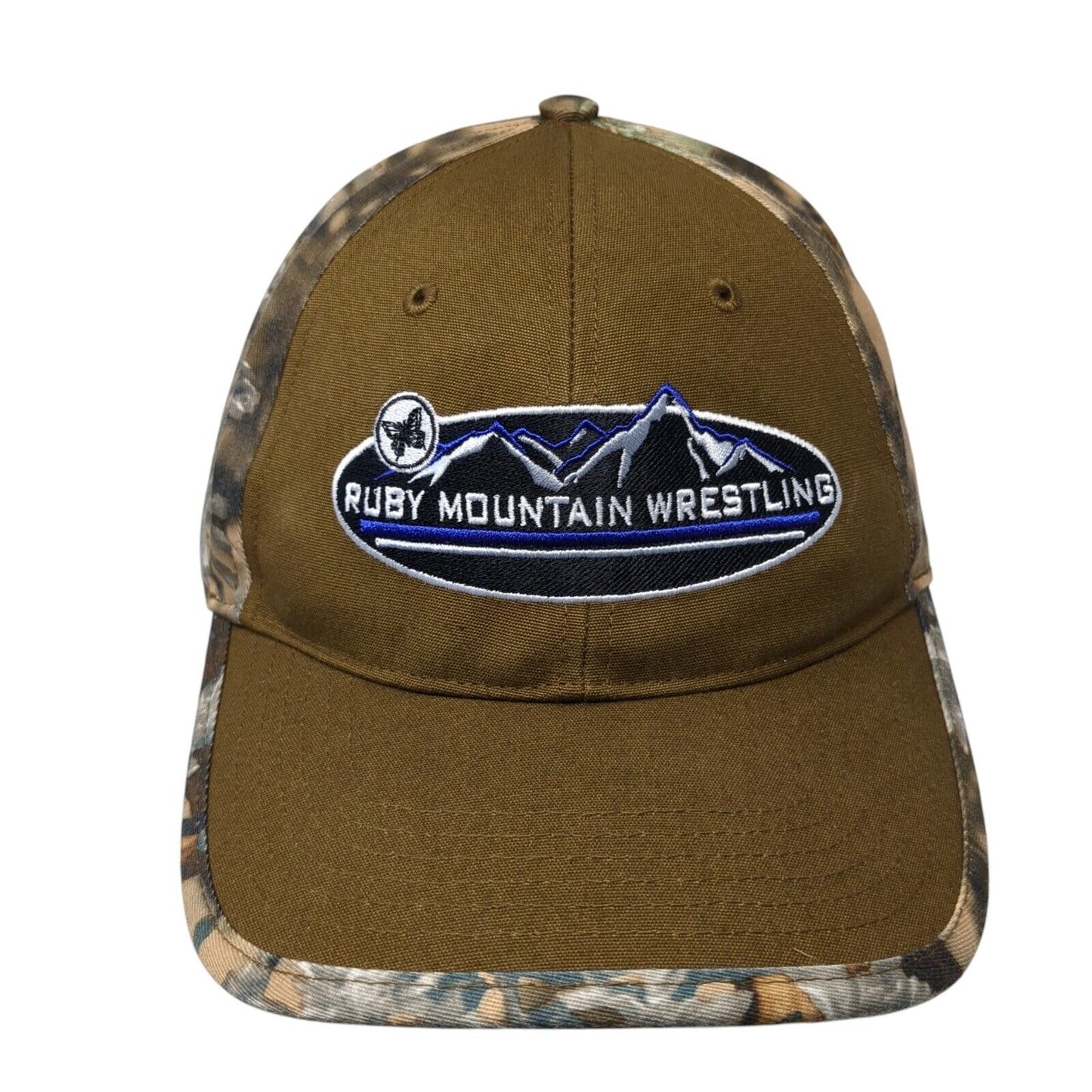 Ruby Mountain Wrestling Strapback Hat Camo One Size Hunting Richardson