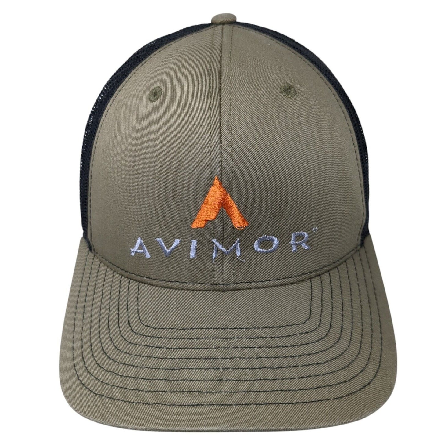 Avimor Snapback Mesh Back Trucker Hat Tan One Size Richardson 6 Panel