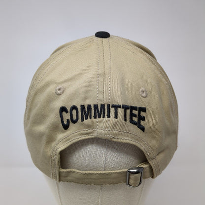 Rocky Mountain Elk Foundation Committee Slideback Hat Tan OS Adjustable Cotton