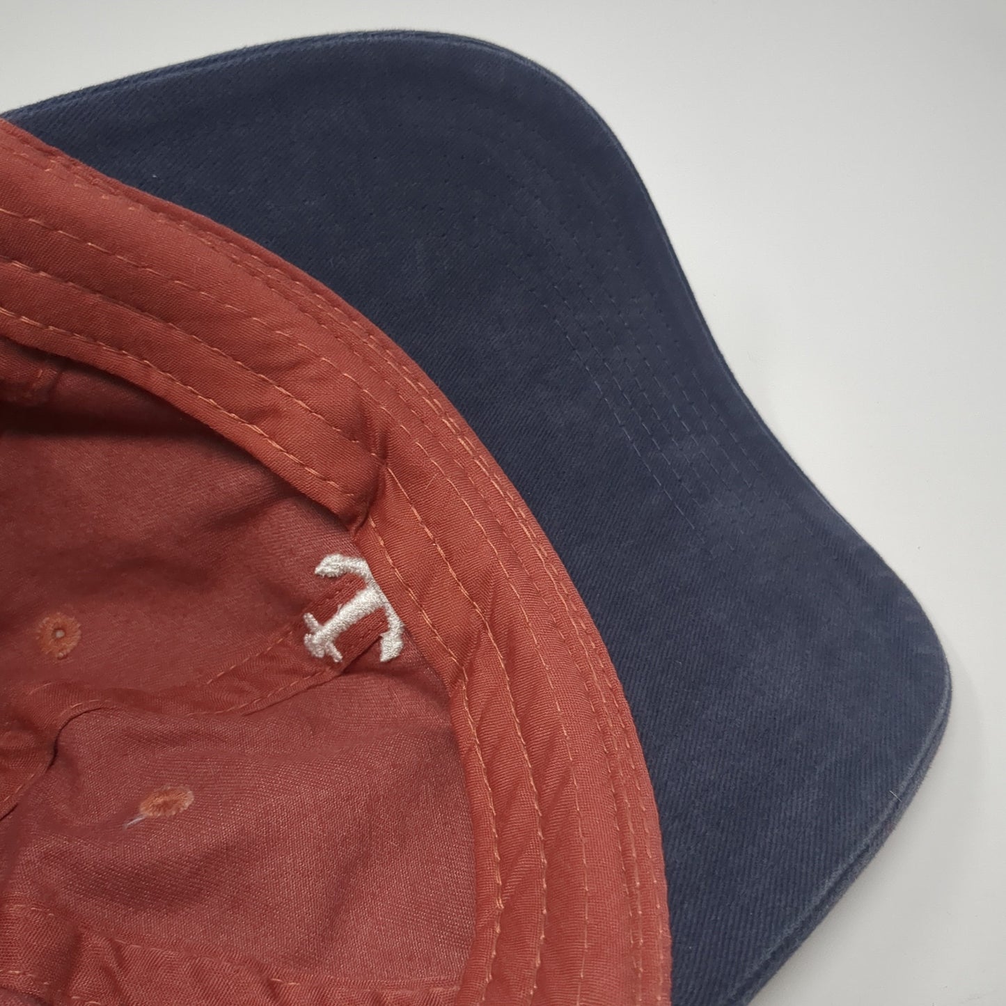 Anchor Slideback Hat Multi One Size Adjustable Embroidered Colorblock