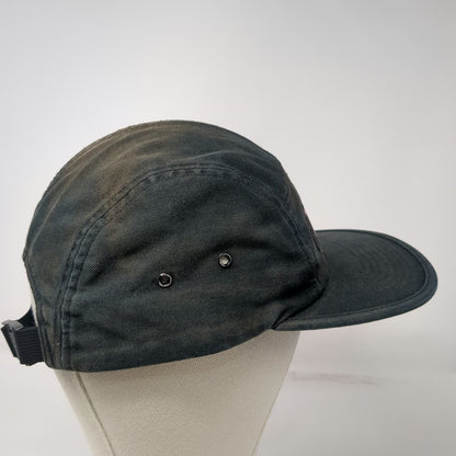 Yupoong 5 Panel Black One Size Tribe Devo Race Team Graffiti Logo Strapback Hat