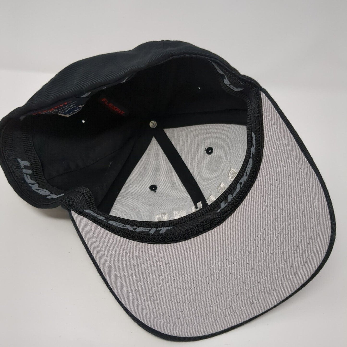 Defund Gun Control Fitted Hat Black L-XL Embroidered Flexfit Yupoong