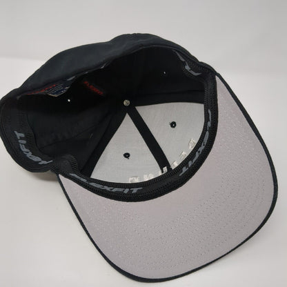 Defund Gun Control Fitted Hat Black L-XL Embroidered Flexfit Yupoong