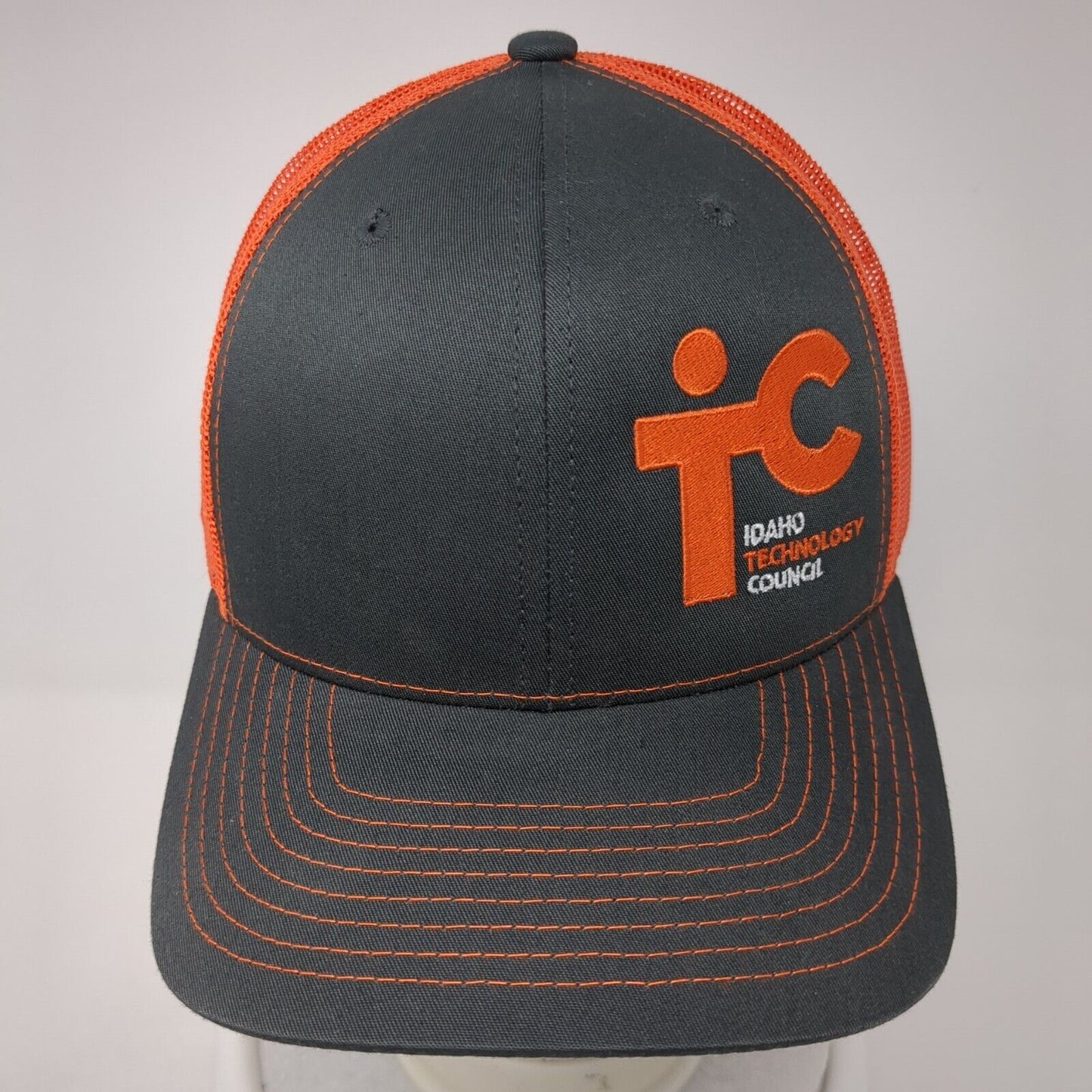 ITC Idaho Technology Council Snapback Trucker Hat Multi OS Mesh Back Richardson