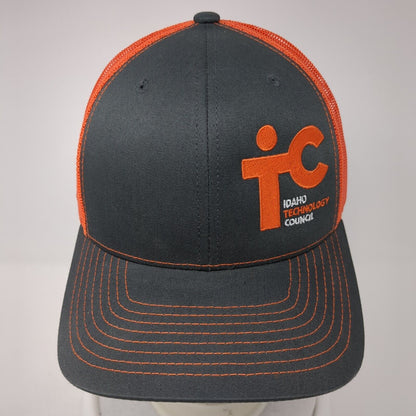 ITC Idaho Technology Council Snapback Trucker Hat Multi OS Mesh Back Richardson