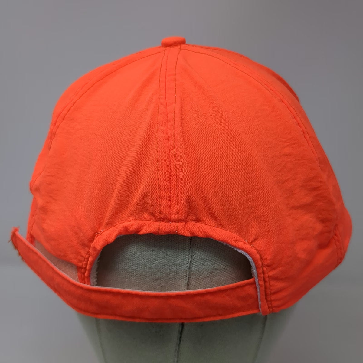 Mohr's 5 Panel Orange One Size Crush Soda Braided Rope Strapback Hat Beverage