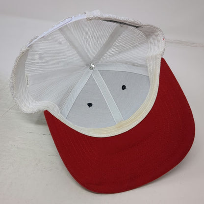 Richardson Trucker Hat Blue Red One Size Love Where You Golf Patch Snapback