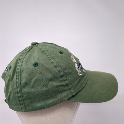 Nestor Falls Fly-In Outposts Strapback Hat Green One Size Adjustable