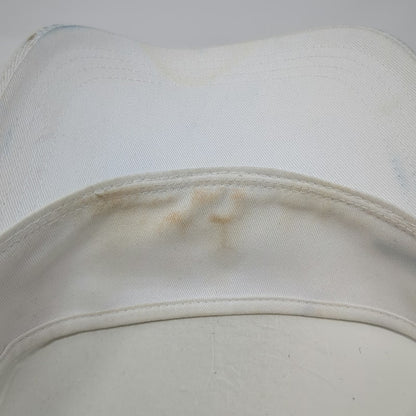 American Needle Visor White One Size Indian Wells Tennis Garden Strapback Hat