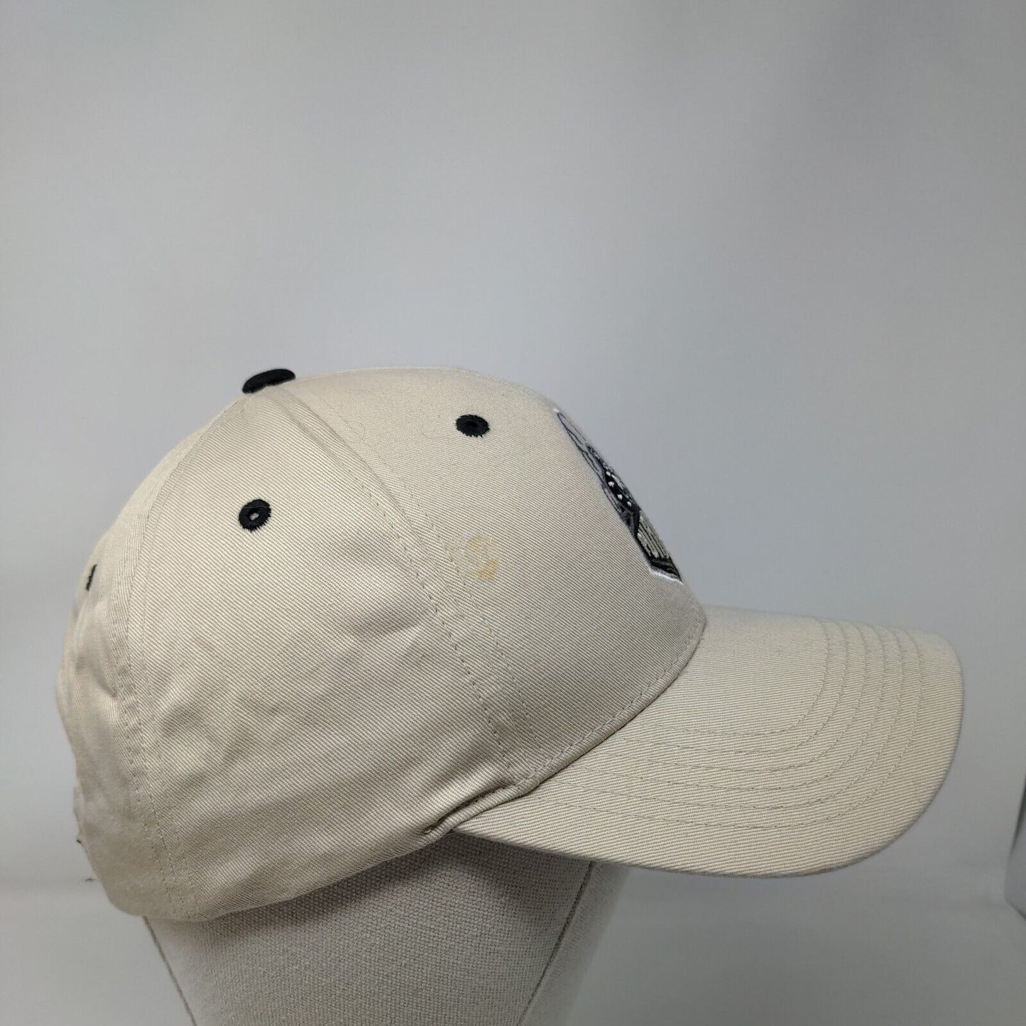 Purdue Boilermakers Strapback Hat Tan OSFA Embroidered Captivating Headwear NCAA