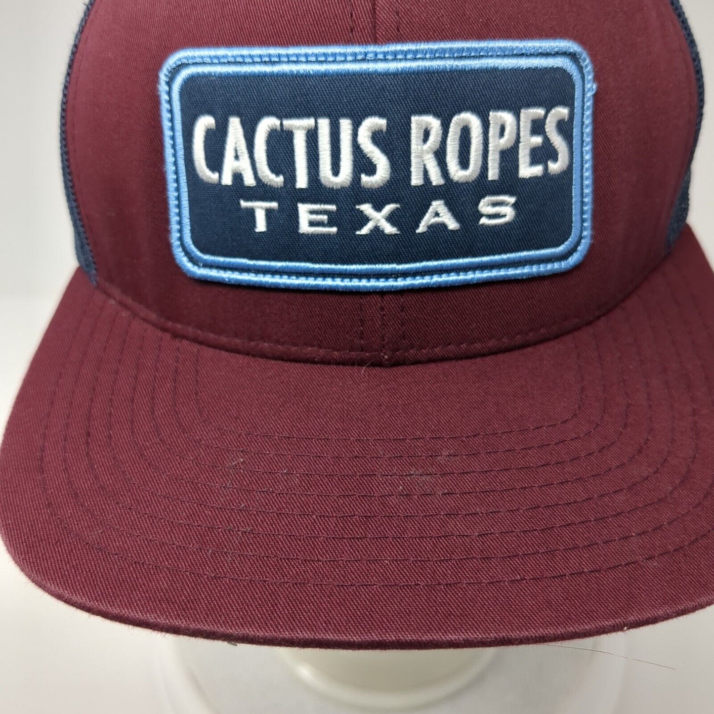 Cactus Ropes Texas Snapback Trucker Hat Multicolor OS Adjustable Mesh Hooey