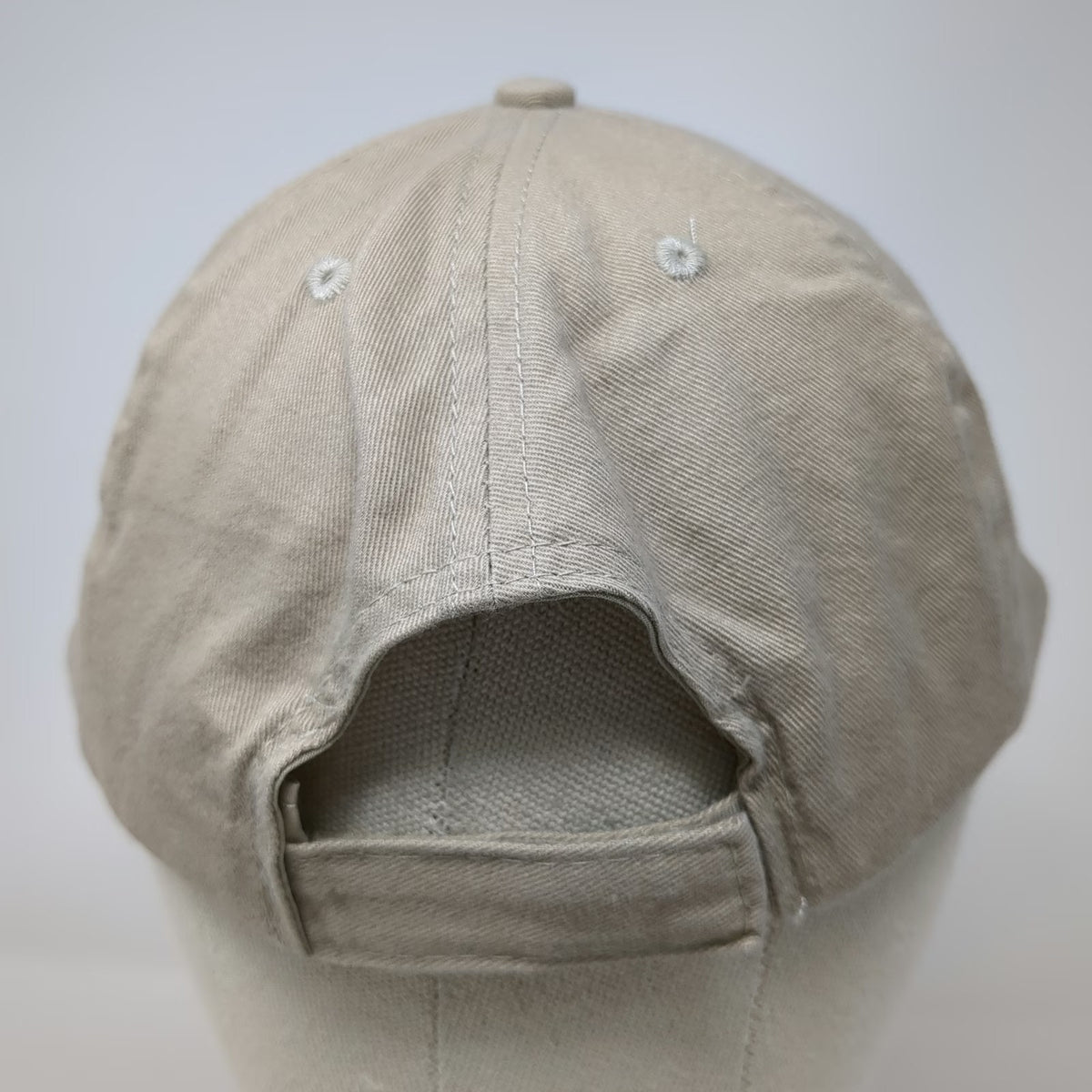 AMC Baseball Cap Beige One Size Camelbeach Mountain Waterpark Logo Poconos Hat