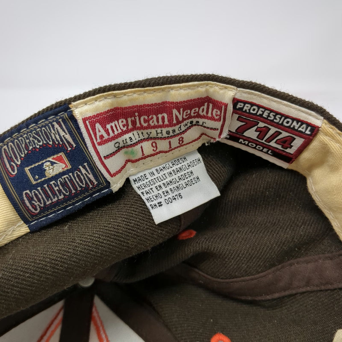 San Diego Padres MLB American Needle Baseball Cap Brown 7 1/4 Fitted Wool Hat