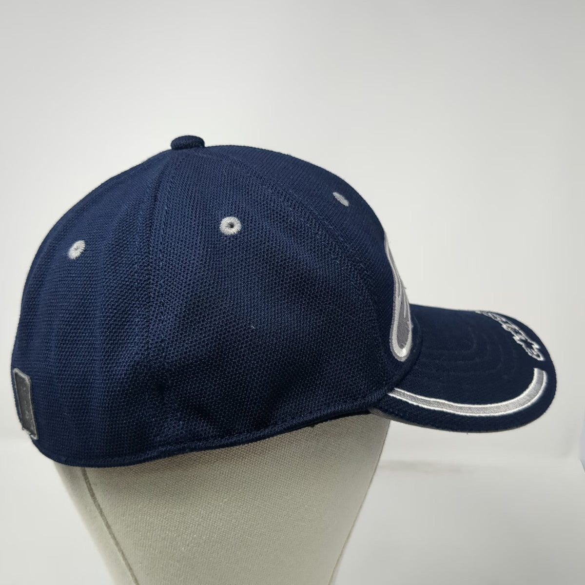 Alpinestars Baseball Cap Blue M Embroidered Logo Flex Fit A-Flex Piping Hat