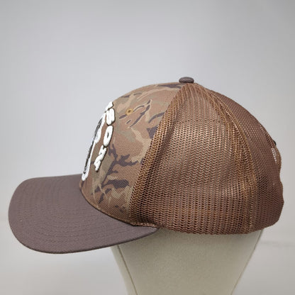 Stetson Trucker Hat Brown Camo Posty Co Post Malone One Size Mesh Snapback PM