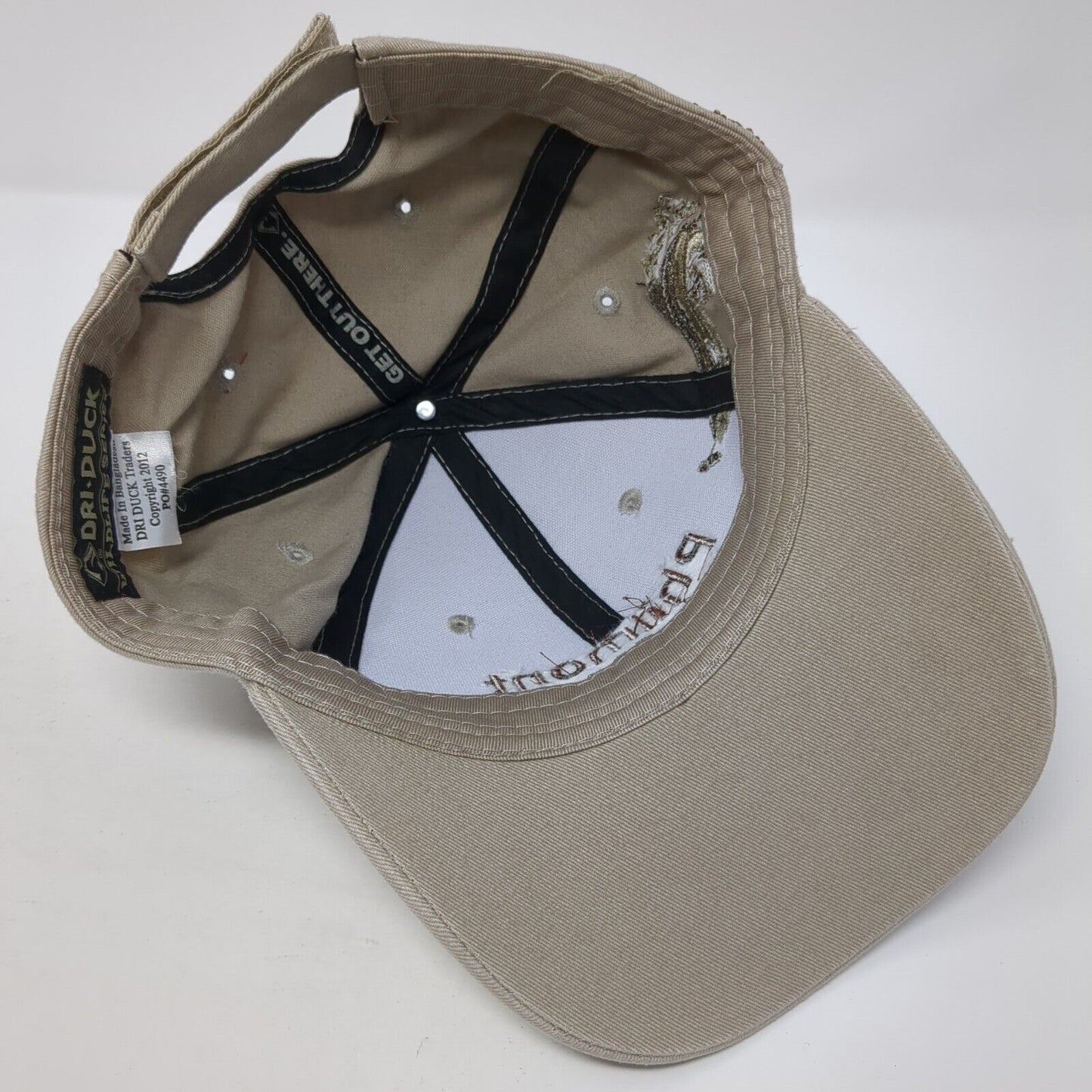 Philmont Scout Ranch Strapback Hat Tan One Size Adjustable Dri-Duck