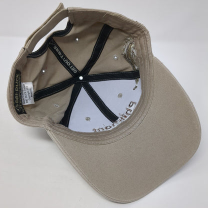 Philmont Scout Ranch Strapback Hat Tan One Size Adjustable Dri-Duck
