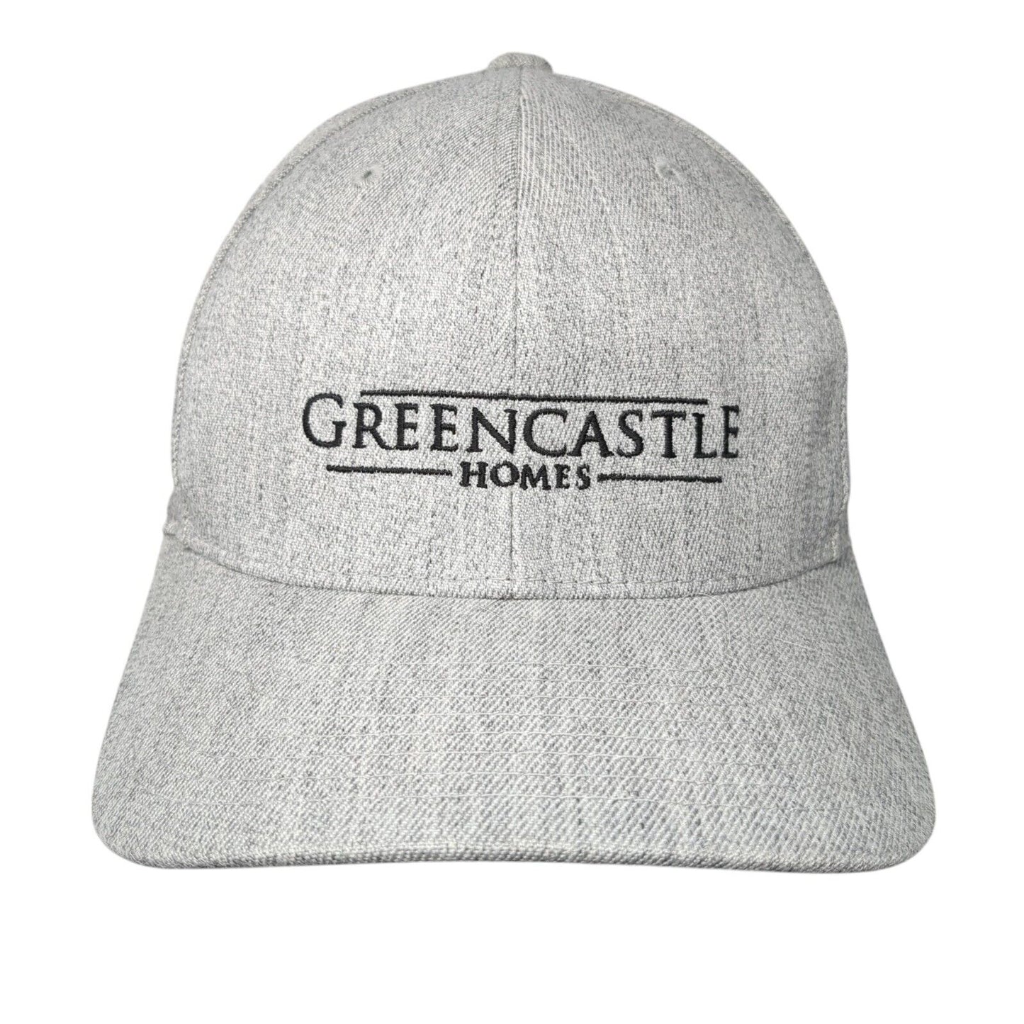 Greencastle Homes Fitted Hat Gray L-XL Embroidered Flexfit Yupoong