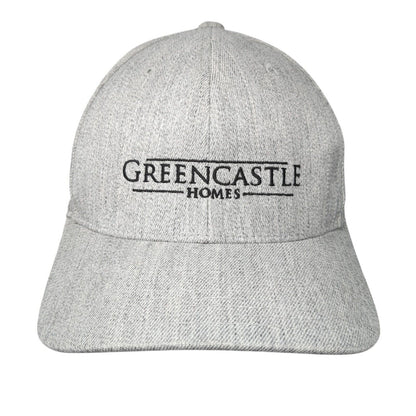 Greencastle Homes Fitted Hat Gray L-XL Embroidered Flexfit Yupoong