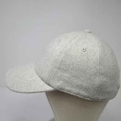 Aeropostale Baseball Cap Gray One Size Wool Blend Adjustable Slideback Hat