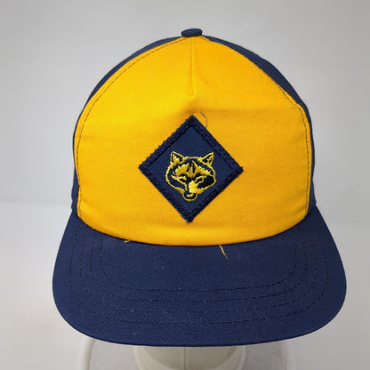 Wolf Boy Scouts of America Snapback Hat Multicolor OS Adjustable Embroidered