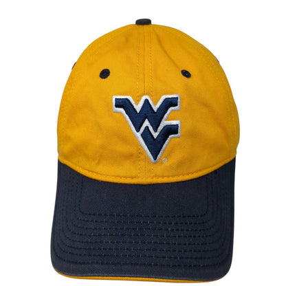West Virginia Mountaineers NCAA The Game Cap Hat Yellow Blue One Size Slideback