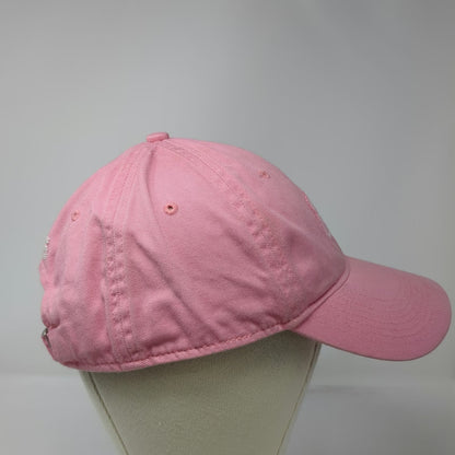 Smathers & Branson Baseball Cap Pink One Size 1965 Needlepoint Adjustable Hat