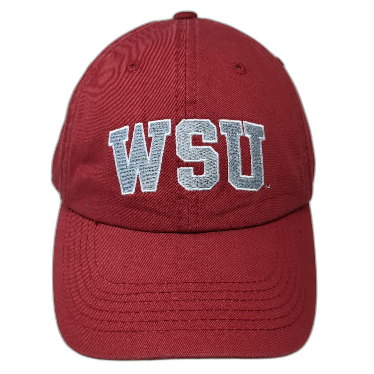 Washington State Cougars NCAA Top of the World Baseball Cap Red Gray OSFM Hat