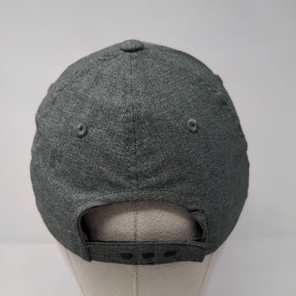 FNT Idaho Strapback Hat Gray One Size Adjustable Embroidered Ogio