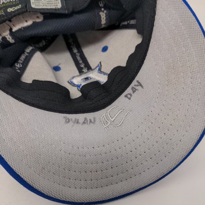 OC Sports Men's Fitted Hat Blue XS-S Embroidered B Cougars Proflex