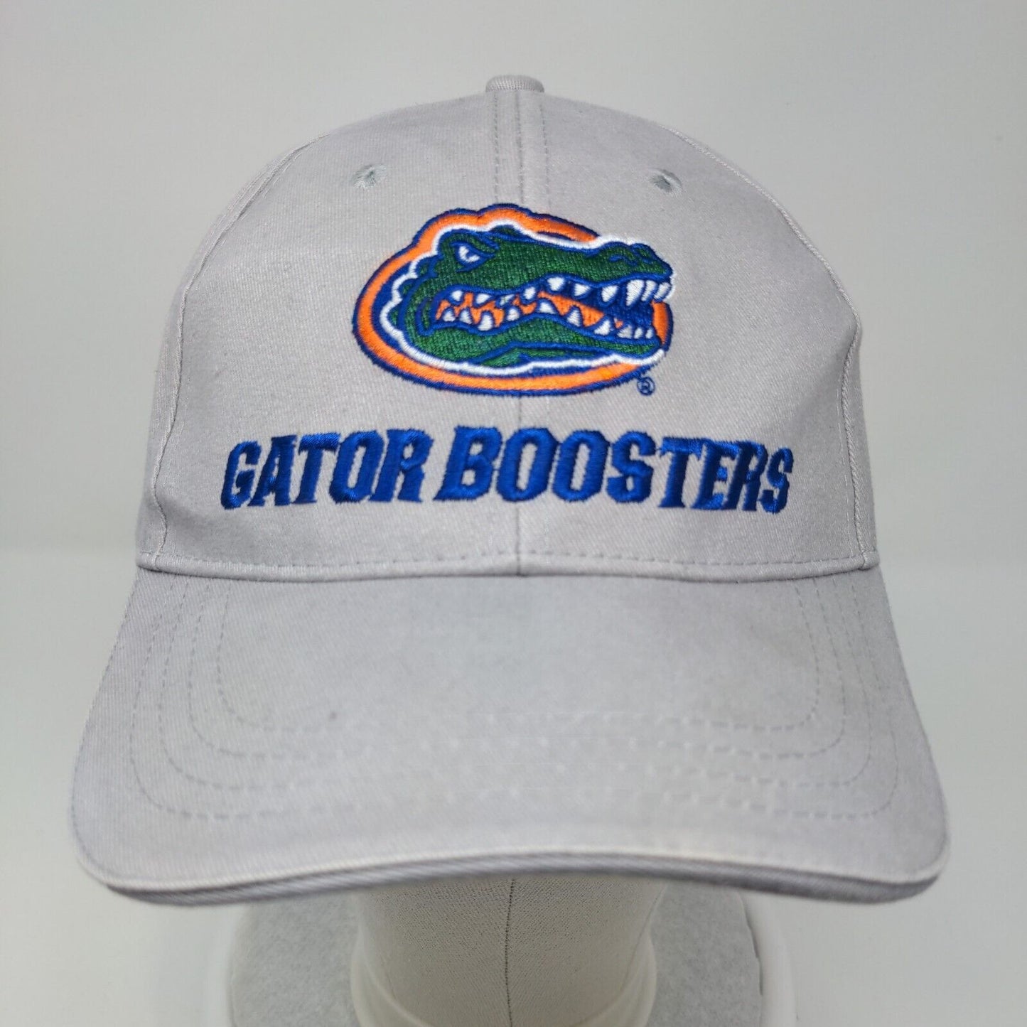 Florida Gators Boosters Slideback Hat Gray OSFA Embroidered Logo NCAA