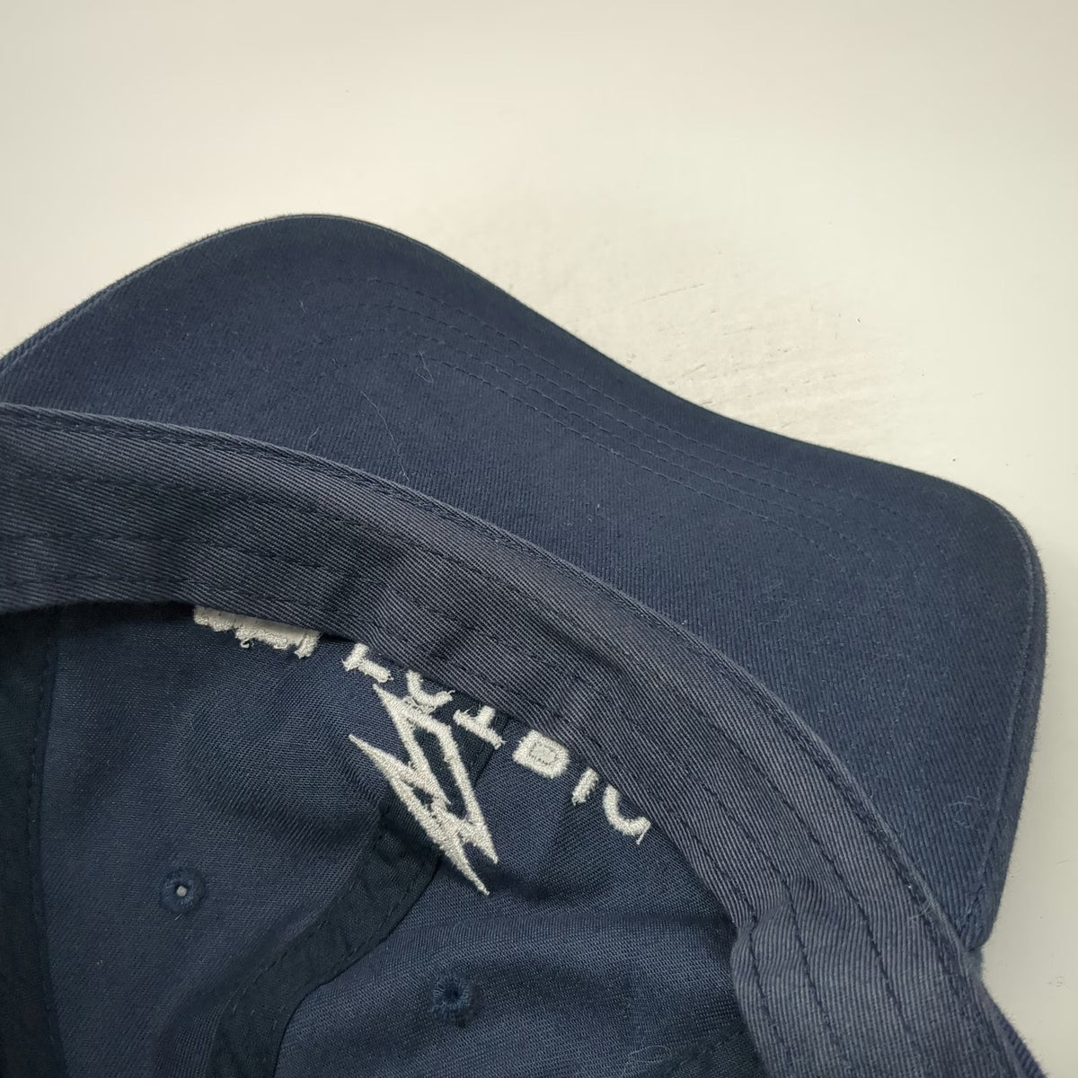 Yupoong Baseball Cap Blue One Size PB Electric Inc Lightning Bolt Slideback Hat