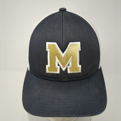 Michigan Snapback Trucker Hat Blue OS Adjustable Mesh Back Pacific Headwear