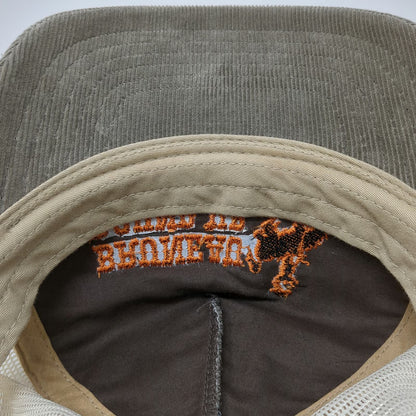 Richardson Trucker Hat Brown One Size Bruneau Round Up Corduroy Rope