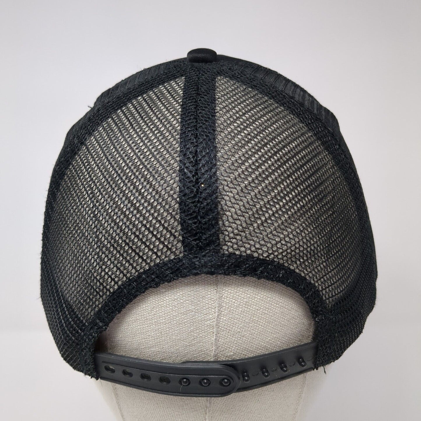 Different is Beautiful Snapback Trucker Hat Black One Size Mesh Back District