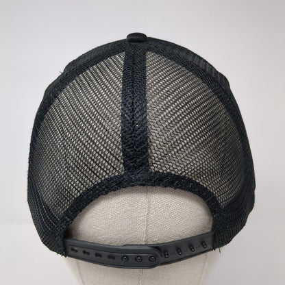 Different is Beautiful Snapback Trucker Hat Black One Size Mesh Back District