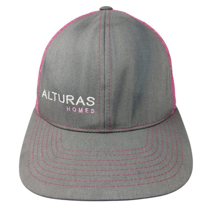 Alturas Homes Snapback Trucker Hat Multi OSFA Mesh Back Pacific Headwear