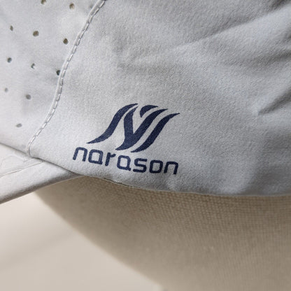 Narason Slideback Hat Gray One Size Adjustable Breathable Lightweight Polyester