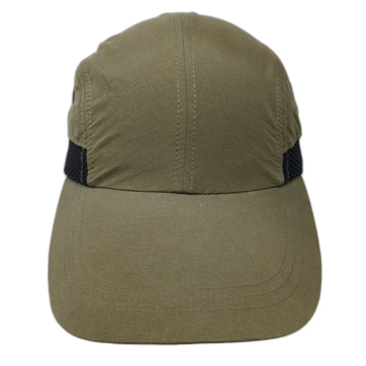 Adams Baseball Cap Green One Size Mesh UPF 50+ Sun Protection Chin Strap Hat