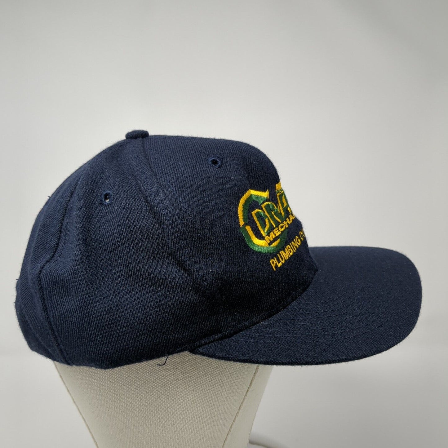 Drake Mechanical Plumbing Contractors Snapback Hat Blue One Size Otto