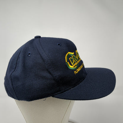 Drake Mechanical Plumbing Contractors Snapback Hat Blue One Size Otto