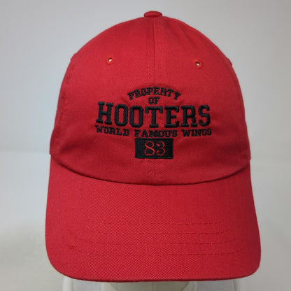 Magic Headwear Baseball Cap Red One Size Strapback Hooters Princeton NJ Hat