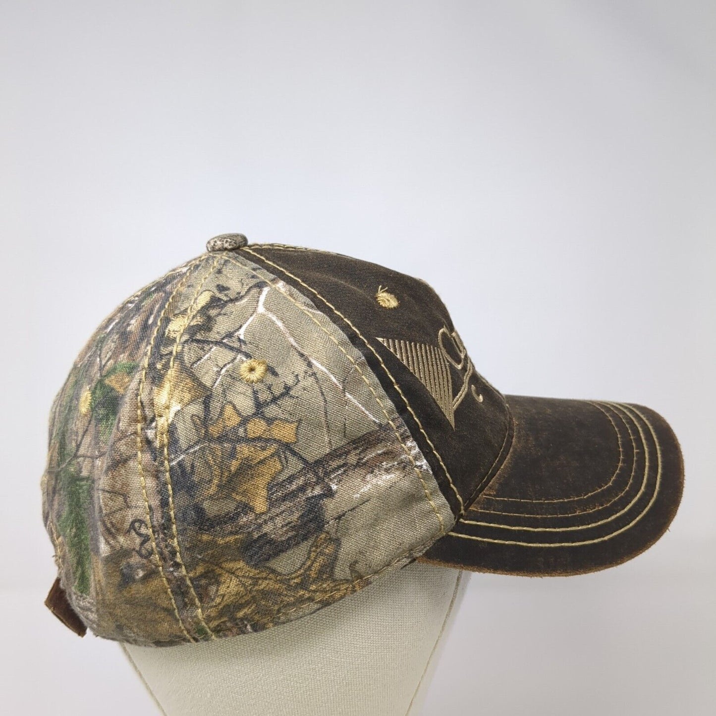 Cutting Edge Carpet Strapback Hat Camouflage One Size Adjustable Port Authority