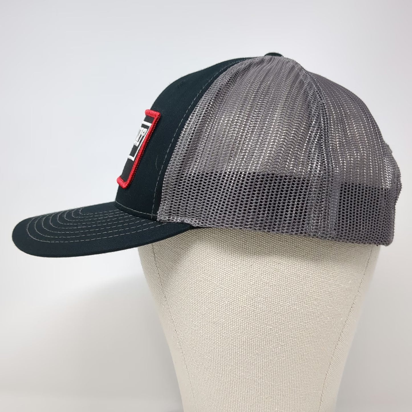 Richardson Trucker Hat Black One Size Proletariat Wine Company Mesh Snapback