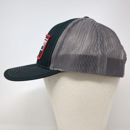 Richardson Trucker Hat Black One Size Proletariat Wine Company Mesh Snapback