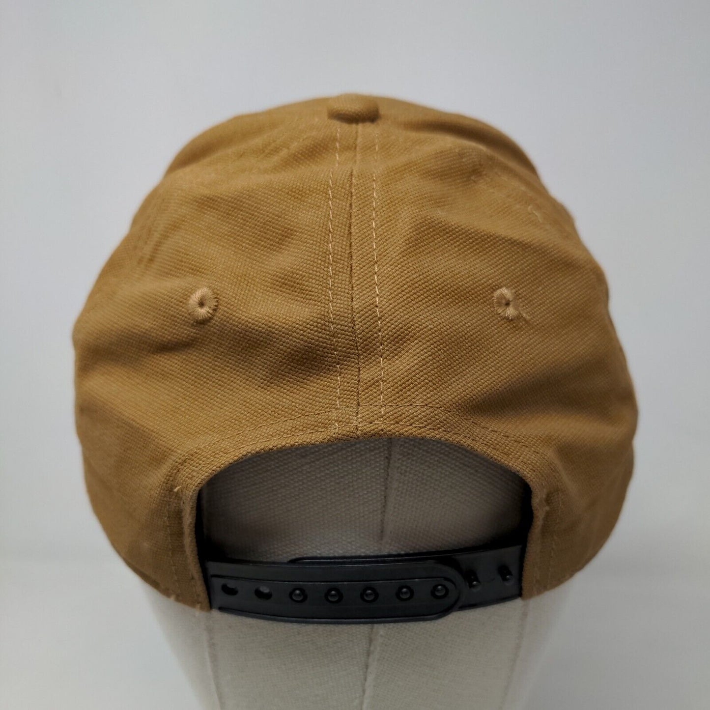 Dickies Men's Snapback Hat Tan Size OS Blank Patch Logo 100% Cotton