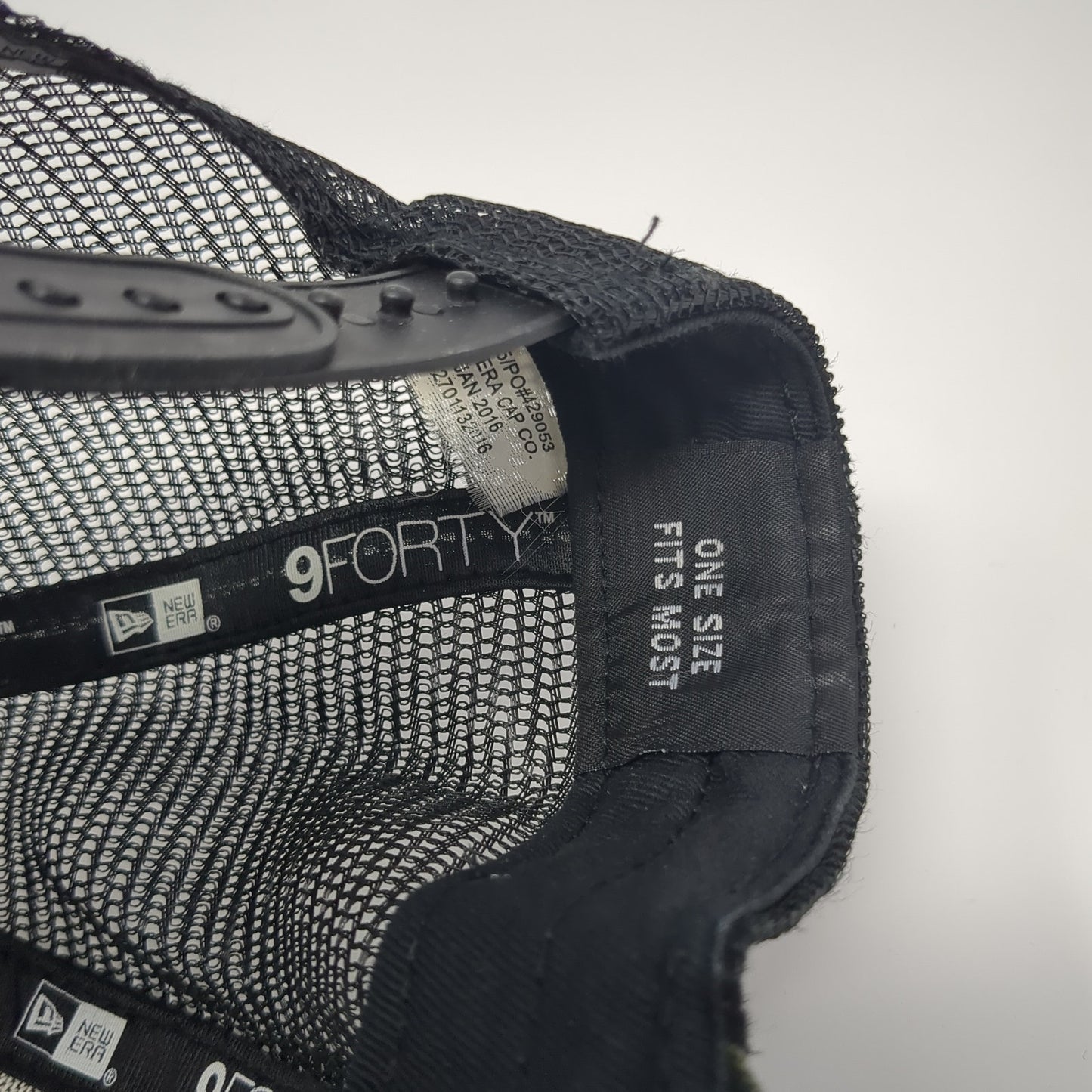 MM Wings Snapback Mesh Back Trucker Hat Multi Camo One Size New Era